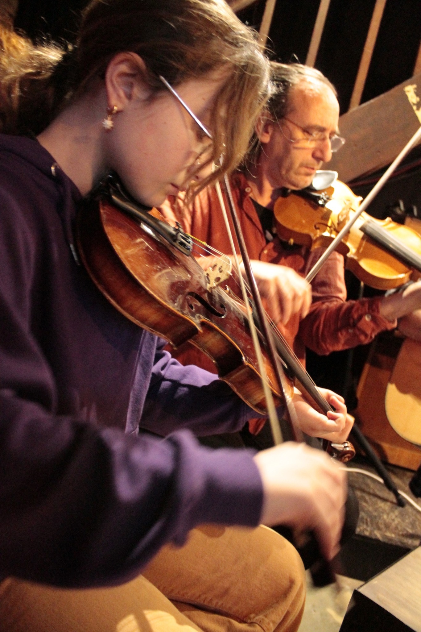 Session de musique irlandaise à la Lune Rousse