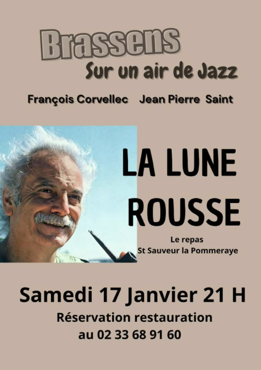 Brassens jazz à la Lune Rousse
