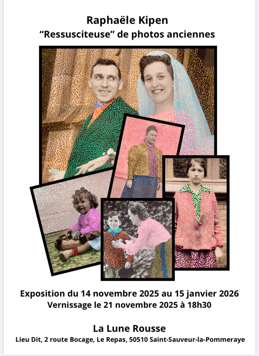 Expo de Raphaële Kipen à la Lune Rousse